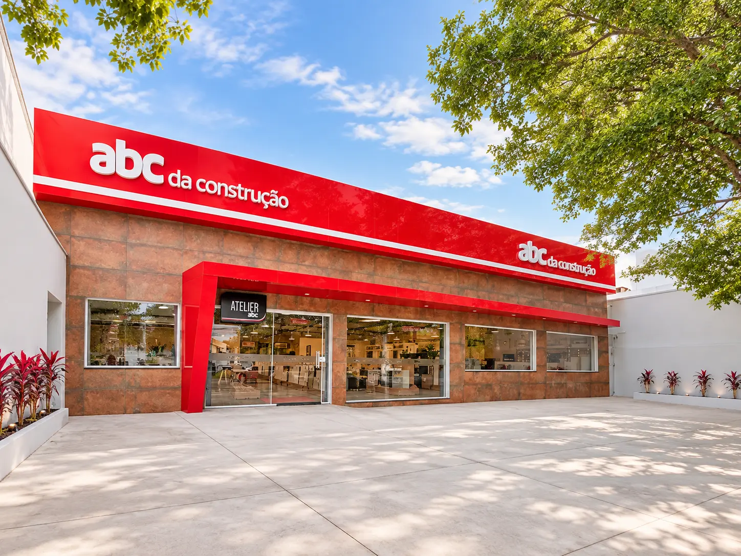 Fachada ABC da Construção — projeto PRO 13